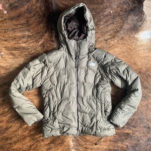 North Face goose down jacket medium